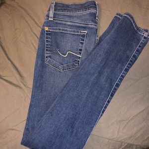 7 for all man kind skinny jeans